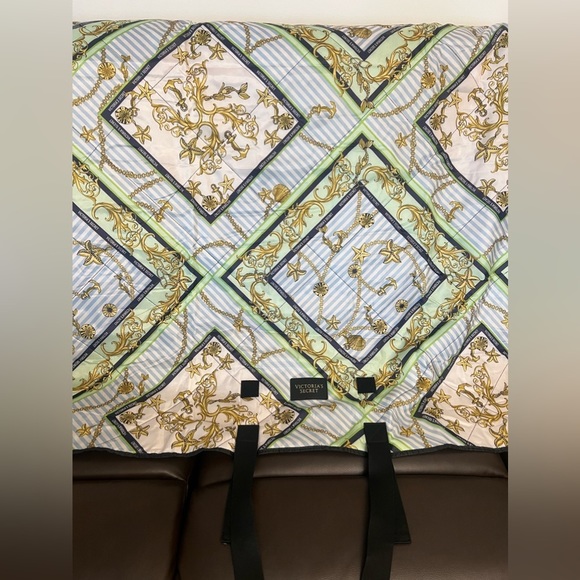 Victorias Secret Packable Blanket Nautical Beach
Picnic Blanket Size 52X57 VS - Picture 2 of 16